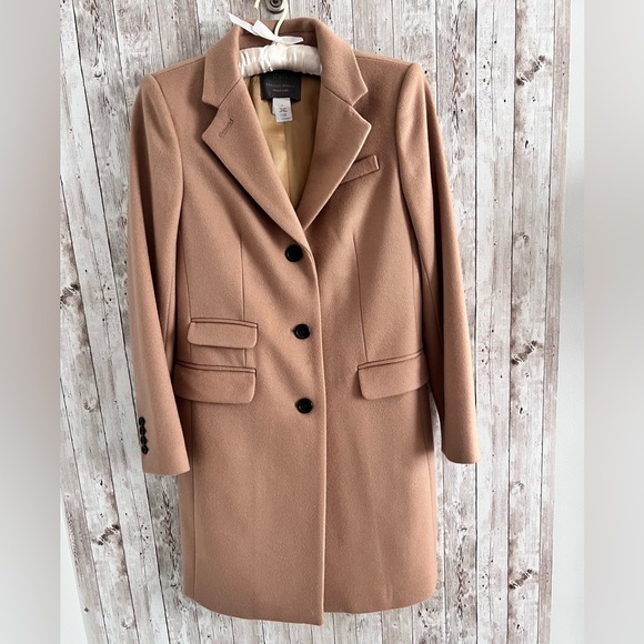 J. Crew Camel Pea Coat - Picture 1 of 5